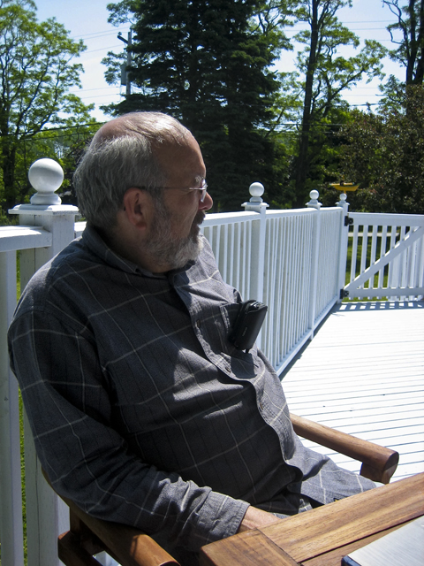Grant Dixon @ home, Mahone Bay, NS