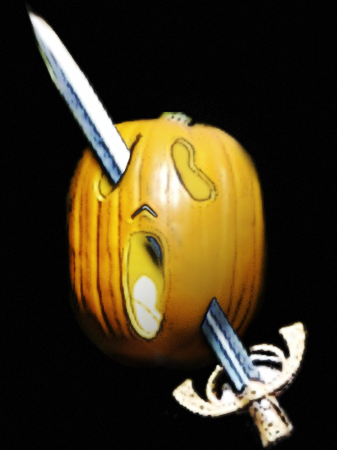 Impaled Pumpkin