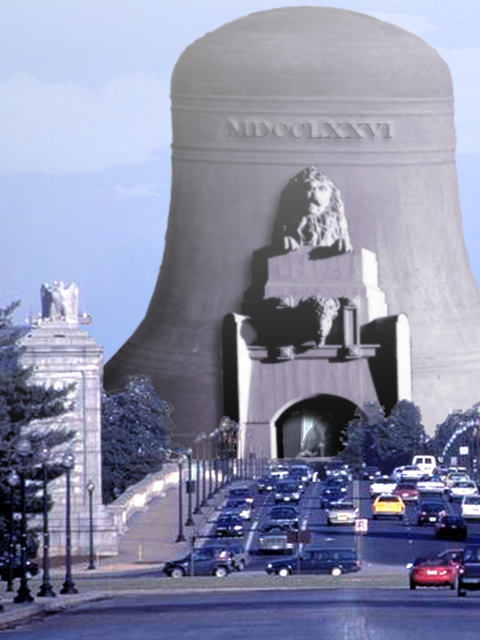 Bell as monument